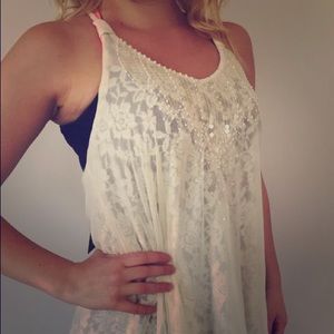 Miss Me Lace Halter Top